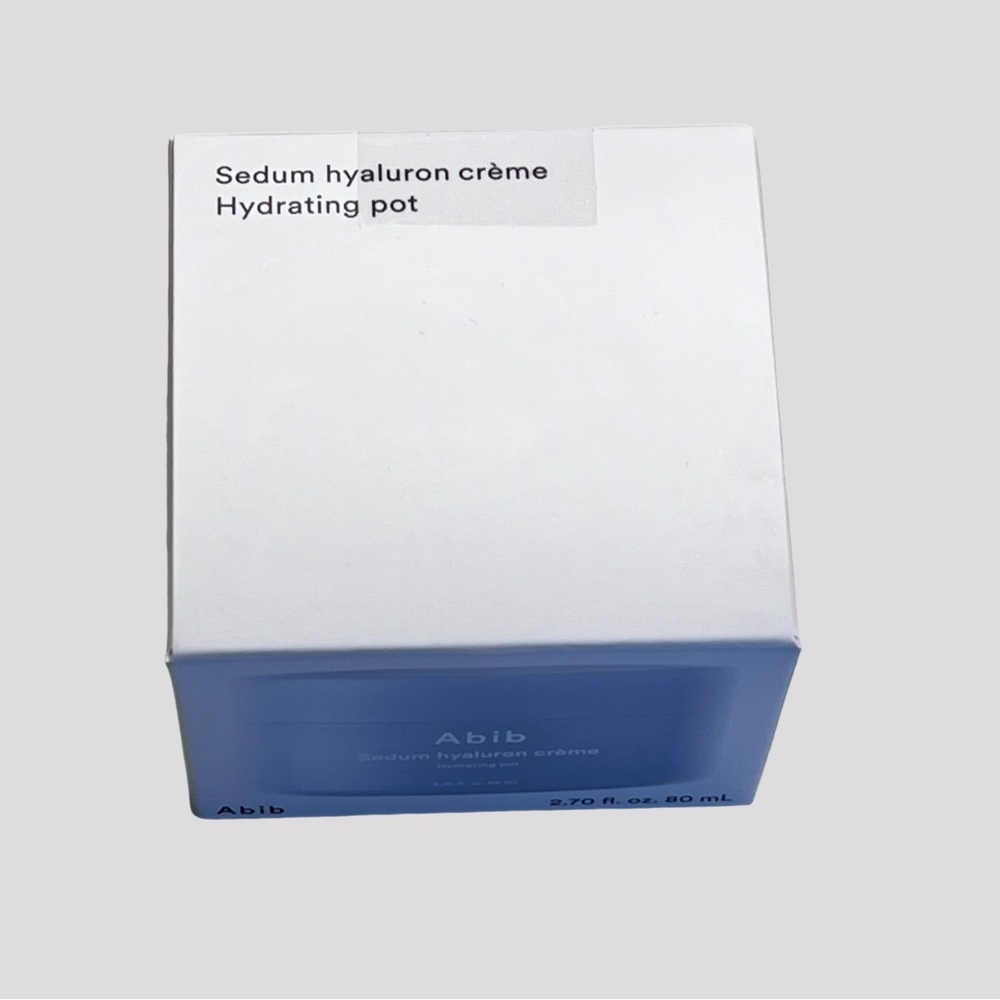 ABIB Sedum Hyaluron Crème Hydrating Pot 80ml Korean Skincare - Picture 8 of 10